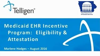 IME Providers: EHR Incentive Program - Eligibility & Attestation
