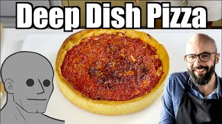 Following Instructions from Babish (Deep Dish Pizza)