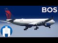 (4K) 8 MINUTES of SUNNY BOSTON LANDINGS! - Boston Logan Airport [KBOS/BOS]