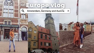 EUROPE TRIP: Amsterdam, Germany & Austria Vlog