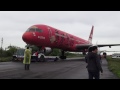 2014.4.1 rctp tpe 桃園國際機場 戰備聯絡道 遠東航空公司班機 b 27013 b 27015 boeing 757 200 搬移至舊桃園海軍基地