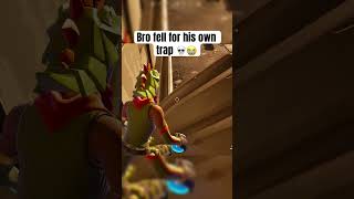 How did bro fall for his own trick 😭🙏 #fortniteshorts #fortnite