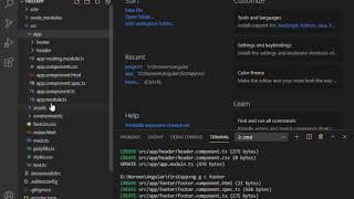 Angular 9 Tutorial New Component