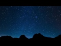 Fast Motion Night Full of Stars | 4K Relaxing Screensaver