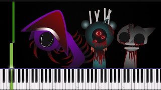 Incredibox Sprunki Phase 9 Sounds 👉 Piano Tutorial