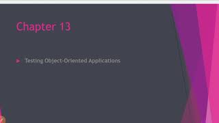 UNIT 5 CHAPTER 13 TESTING OBJECT ORIENTED APPLICATIONS #SOFTWARE ENGINEERING