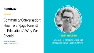 Community Conversation on Parental Engagement Part 1 | HundrED