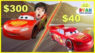 Disney Cars 3 $40 Lightning McQueen vs $300 Lightning McQueen Remote Control Toy Cars