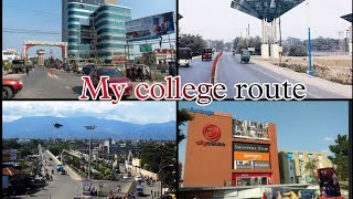 Merai Collage ka rastai mai kya kya aata hai🧐||Vlog||SuryaSen Mahavidyalaya||#college #collegelife