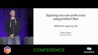 Lightning Talk: Signaling End-User Prefix Sizes Using Prefixlen Files