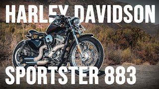 Is The Sportster 883 The Harley to Start On? | 07 Custom Harley Davidson Sportster 883 Ride \u0026 Review