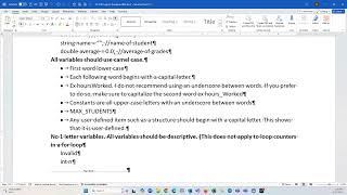 CS210 Program Standards 2024