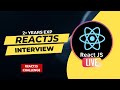 REACTJS INTERVIEW | 2ND ROUND | SELECTED FOR HR ROUND | 2+ YEARS EXP | REACTJS CODING CHALLENGE