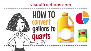 Converting Gallons (gal) to Quarts (qt): A Step-by-Step Tutorial #gallons #quarts #conversion