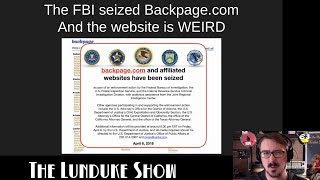 FBI seized Backpage.com in 2018 - and their replacement website is WEIRD
