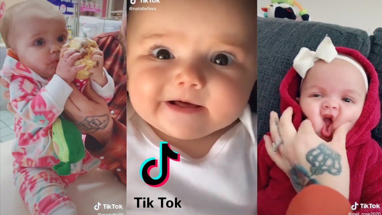 FUNNY BABIES On Tik Tok - Cute Baby Compilation 2020 PART II - YouTube