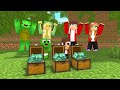 jj and mikey family in squid game maizen minecraft animation