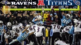A Rivalry Renewed! (Ravens vs. Titans 2008 AFC Divisional Round) | NFL Vault Highlights