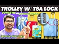 Best Trolley Bags With TSA Lock⚡Best Trolley Bags In India 2024⚡Best Trolley Bag Under 3000 In India