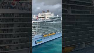 Utopia of the seas departure #travel #cruiseship #utopia #utopiaoftheseas