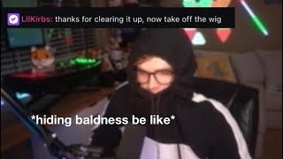 LilKirbs confronting Raysfire about being bald