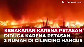 Tiga Rumah di Cilincing Hangus Terbakar, Api Menjalar ke Kapal Nelayan | OneNews Update