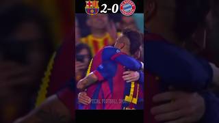 Barcelona vs Bayern 2015 UCL semi final #laliga 3-0 #highlights #football #shorts #messi #neymar