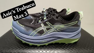 Asics - Trabuco Max 3 ( Shoe Unboxing ) Trail Running Shoes #everyone #johnghollyodtvchannel #shoes