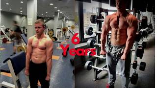 Body Transformation (17-24 Years)- From Skinny To Muscular