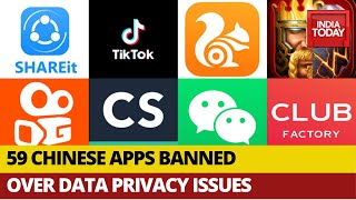 59 Chinese Apps Including TikTok, Shareit, UCBrowser Banned In India Over Data Privacy Issues