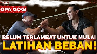 ADE RAI LATIHAN PUSH UP BERSAMA OPA GOGI 70 TAHUN!!