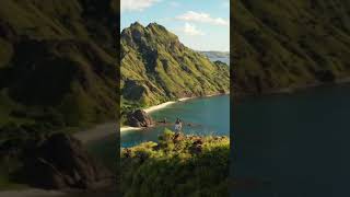 Padar is mostly savannah-covered, surreal landscape.Would you visit here? ll #shorts #Indonesia