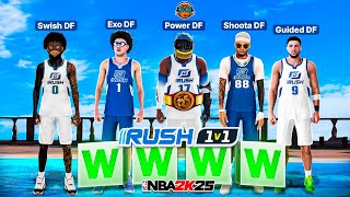 *FIRST EVER* DF 1v1 RUSH RACE in NBA 2K25!