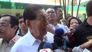 Enrile spends time in hospital detention studying geography