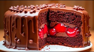 No time to bake a chocolate cake with strawberries? Pastry chefs love this recipe!