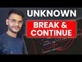 break and continue keywords in JS | break and continue statements | break and continue in JavaScript