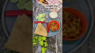 Healthy Plate for Weight loss by Nutritionist Avantii Deshpande