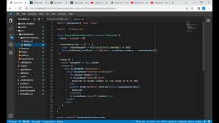 Random Number Generator | React JS Coding Practice | CCBP React