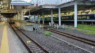 東海道本線特急踊り子号　小田原駅通過