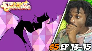 PINK'S BACKSTORY!  | Steven Universe Season 5 Ep 13-15 REACTION |