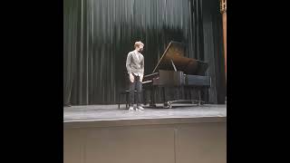 Ben crushes "Fight for Freedom" at his recital!  (by Lionel Yu)
