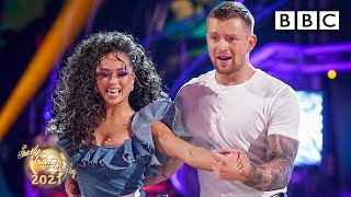 Adam Peaty and Katya Jones Samba to Faith by George Michael ✨ BBC Strictly 2021