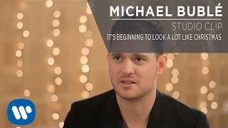 Michael Bublé - Its Beginning To Look A Lot Like Christmas Studio Clip