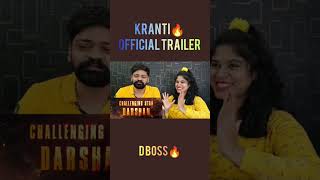 Kranti Trailer REACTION | Malayalam | D Boss🔥 | Darshan Thoogudeepa | Watch Full Video @chunkztok