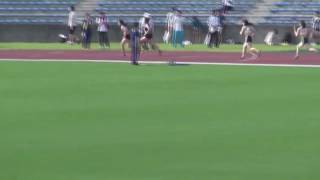 2016年度 国公立大学対校戦 対校女子4×100mR 成田-杉崎-寶田-三代