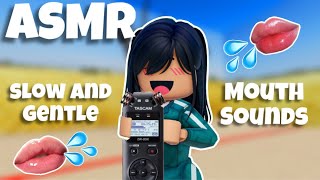 Roblox ASMR 💤 Slow and Gentle MOUTH Sounds with Rain (You WILL get Tingles! 😴)