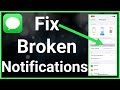 How To Fix Text Notifications Not Working