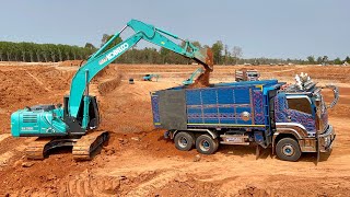 ทีมงานโชคชัยกรุ๊ปจัดของใหม่เสริมทัพอีก1คัน KOBELCO SK200SM-10 ใหม่แกะกล่องลงงานแรก EP.1878