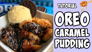 Oreo Caramel Pudding! Recipe tutorial #Shorts
