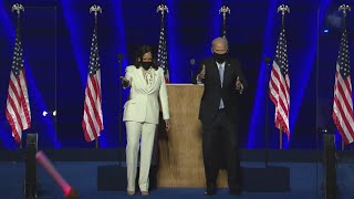 VIDEO NOW: President-elect Biden, Vice President-elect Harris address the nation